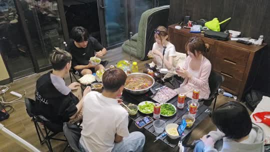 早上好